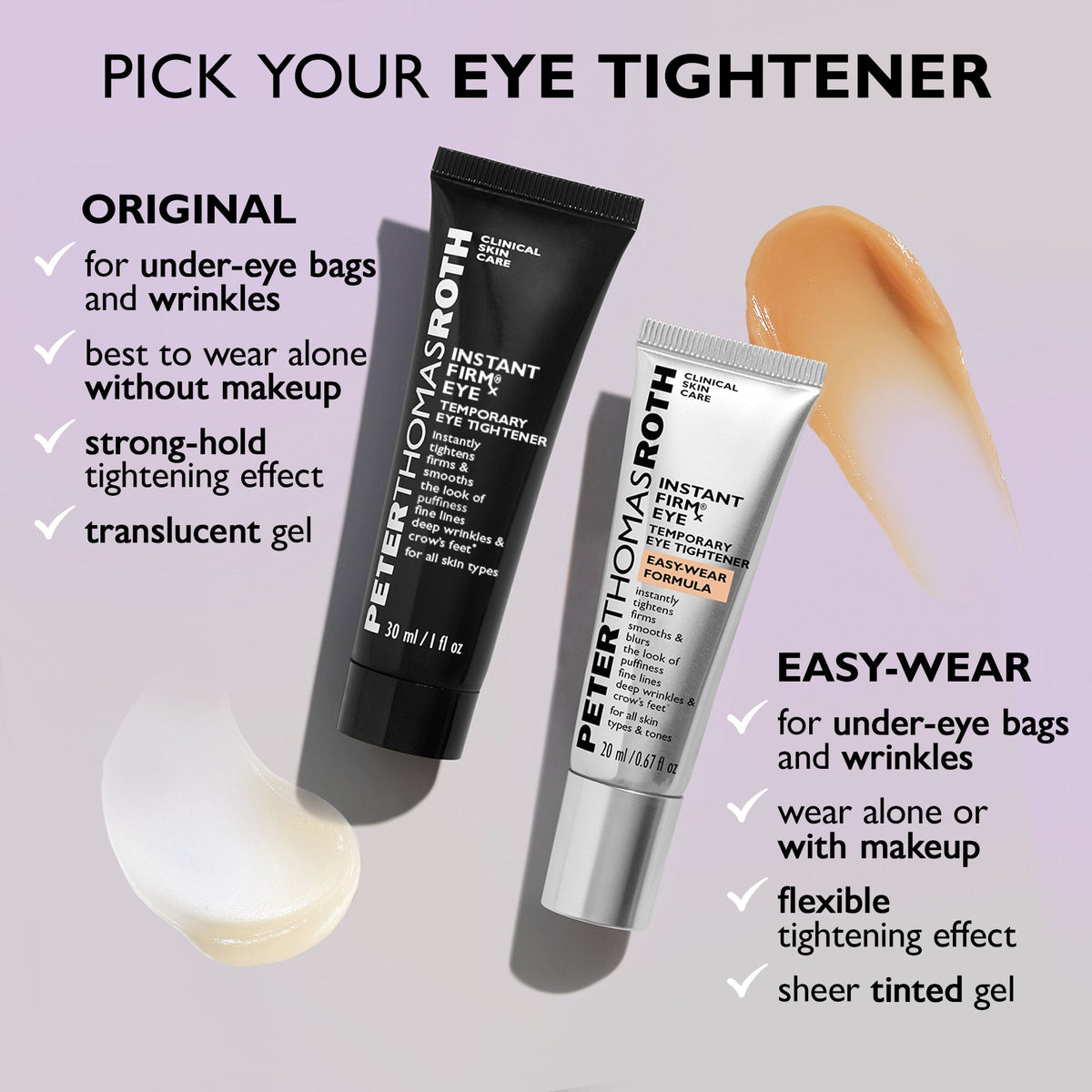 Instant FIRMx Eye Temporary Eye Tightener Easy-Wear Formula
